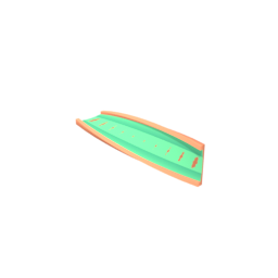 Spline Concave Straight Skew Right Side